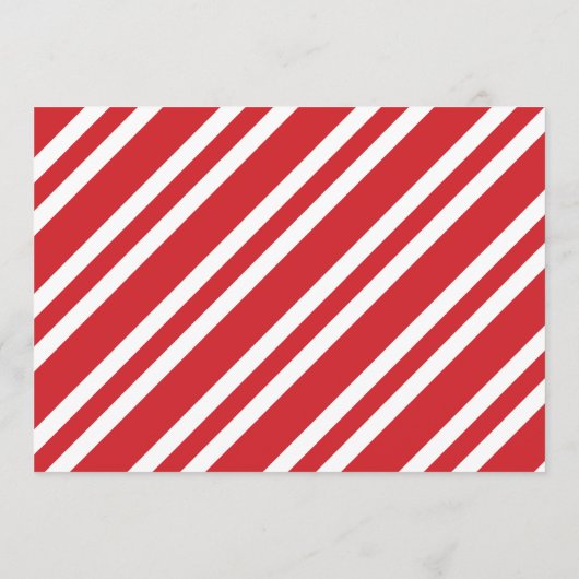 Kerstkoekje Oneerlijke Eerste Verjaardagsfeest Programmakaart (Achterkant)