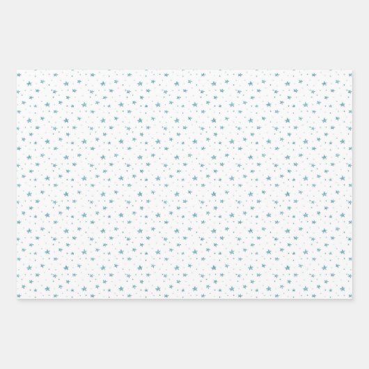 Kerstkoekje peperkoek man blauwe jongen verjaardag inpakpapier vel (Voorkant 2)