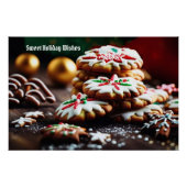 Kerstkoekje Perfect Poster (Voorkant)