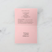 Kerstkoekje receptenkaart feestdagen kaart (Binnen)