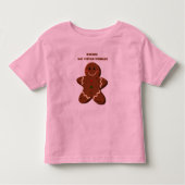 Kerstkoekje shirt (Voorkant)