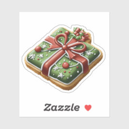 kerstkoekje sticker