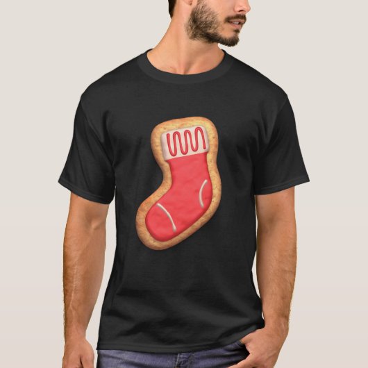 Kerstkoekje stoppen t-shirt (Voorkant)