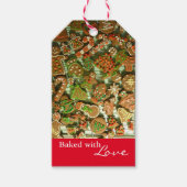 Kerstkoekjes 3 cadeaulabel (Voorkant)