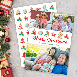 Kerstkoekjes 3 Foto Feestdagenkaart