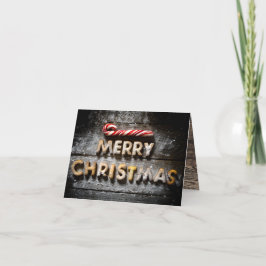 Kerstkoekjes - 4x5 Kerstkaart Vouwkaart Feestdagen Kaart