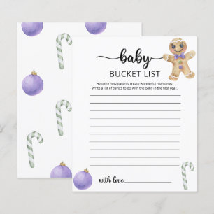 kerstkoekjes Baby emmer-lijstspel