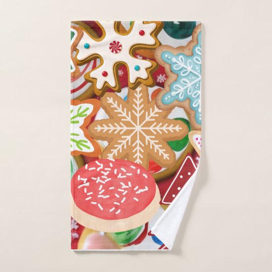 Kerstkoekjes Bad Handdoek (Handdoek)