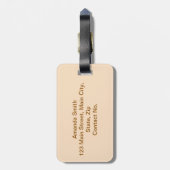 Kerstkoekjes Bagagelabel (Achterkant verticaal)