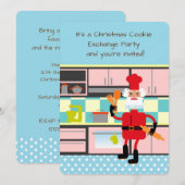 Kerstkoekjes bakken kaart (Voorkant / Achterkant)