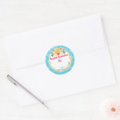kerstkoekjes bakkerij bakkerij vanaf ronde sticker (Envelop)