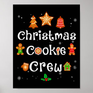 Kerstkoekjes bakkers Familie Backteam Ho Poster