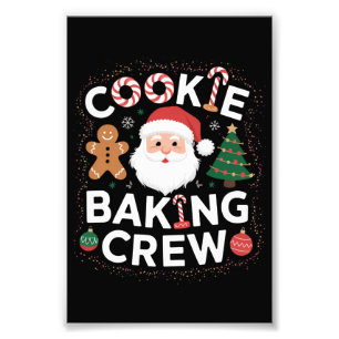Kerstkoekjes Bakploeg Familie Kerstmis  Foto Afdruk