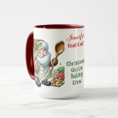 Kerstkoekjes Bakploeg - Gnome Koks Mok (Voorkant links)