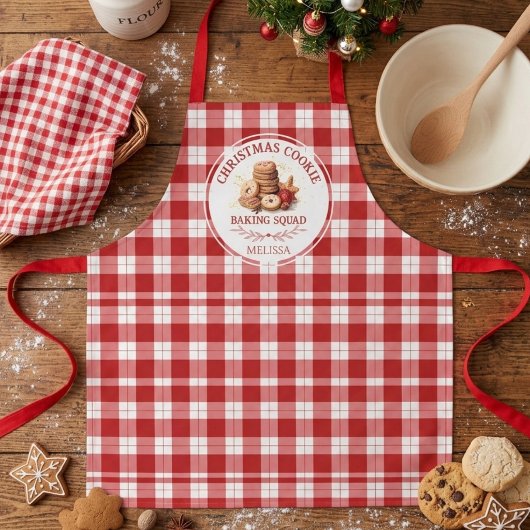 Kerstkoekjes Bakploeg Schort