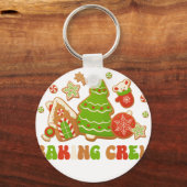 kerstkoekjes bakploeg sleutelhanger (Voorkant)