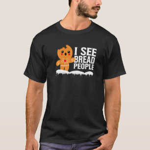 Kerstkoekjes Banketbakker Man van peperkoek Koekj T-shirt