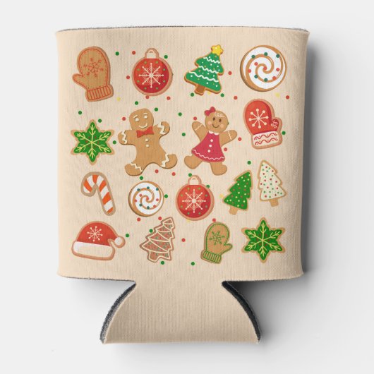 Kerstkoekjes Blikjeskoeler (Voorkant)