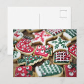 Kerstkoekjes Briefkaart (Voorkant / Achterkant)