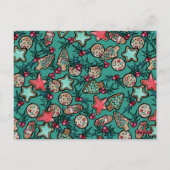 Kerstkoekjes Briefkaart (Achterkant)