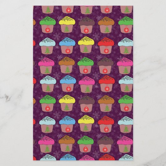 kerstkoekjes briefpapier (Voorkant)