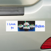 kerstkoekjes bumpersticker (Op auto)