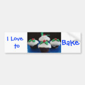 kerstkoekjes bumpersticker (Voorkant)