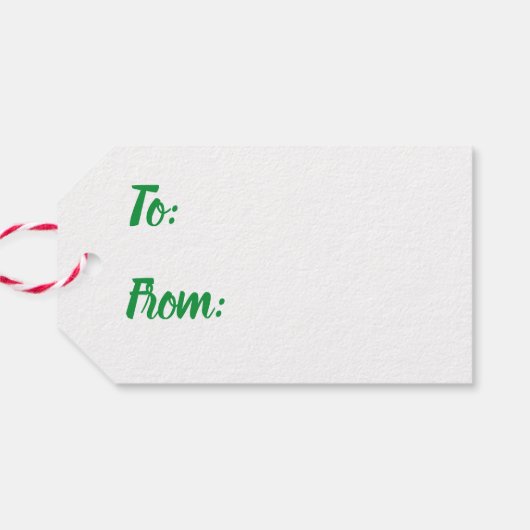 Kerstkoekjes Cadeaulabel (Achterkant Horizontaal)