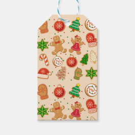 Kerstkoekjes Cadeaulabel