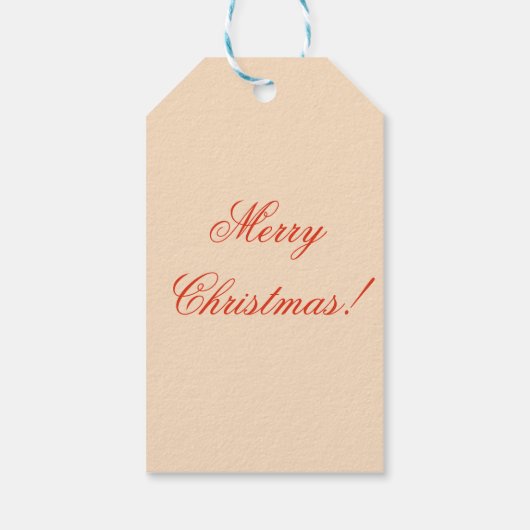 Kerstkoekjes Cadeaulabel (Achterkant)