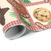  kerstkoekjes cadeaupapier (Rol Hoek)