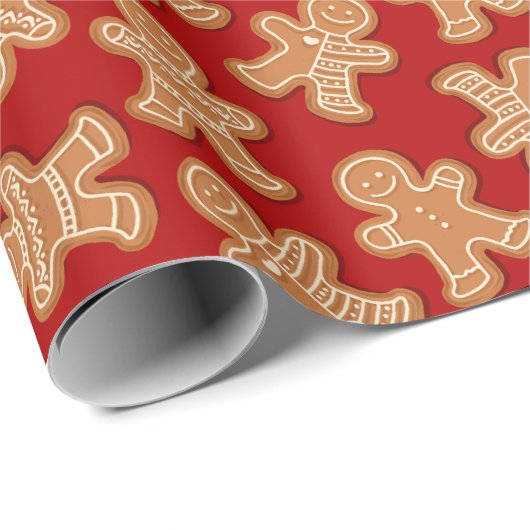 kerstkoekjes cadeaupapier (Rol Hoek)