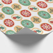 Kerstkoekjes Cadeaupapier (Hoek)