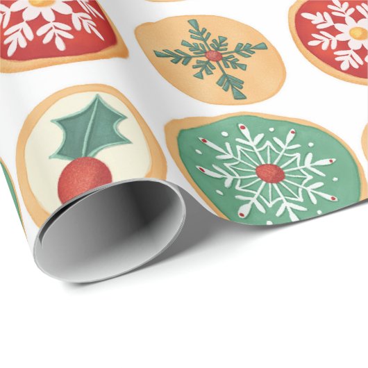 Kerstkoekjes Cadeaupapier (Rol Hoek)