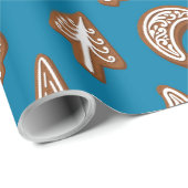 kerstkoekjes cadeaupapier (Rol Hoek)