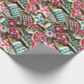 Kerstkoekjes Cadeaupapier (Hoek)