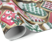 Kerstkoekjes Cadeaupapier (Rol Hoek)