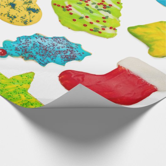 Kerstkoekjes Cadeaupapier (Hoek)