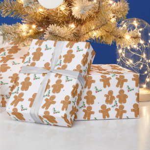 kerstkoekjes cadeaupapier
