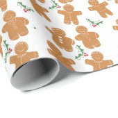 kerstkoekjes cadeaupapier (Rol Hoek)