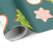 kerstkoekjes cadeaupapier (Rol Hoek)