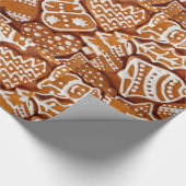 kerstkoekjes cadeaupapier (Hoek)
