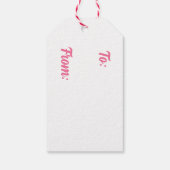 Kerstkoekjes Cadeautags Cadeaulabel (Achterkant)