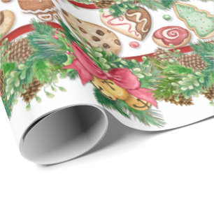 Kerstkoekjes Cadeauverpakking Cadeaupapier