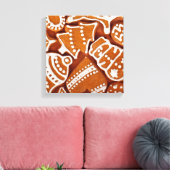 kerstkoekjes canvas afdruk (Insitu (Woonkamer))