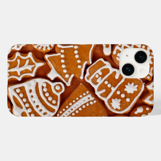 kerstkoekjes Case-Mate iPhone case (Achterkant (horizontaal))