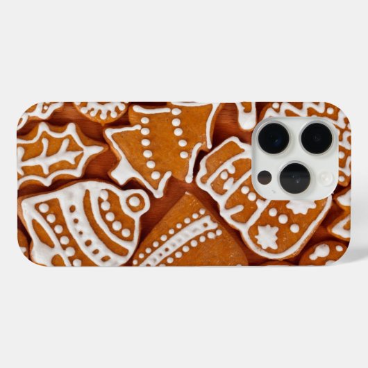 kerstkoekjes Case-Mate iPhone case (Achterkant (horizontaal))
