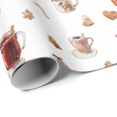 Kerstkoekjes & Drankjes Cadeaupapier (Rol Hoek)