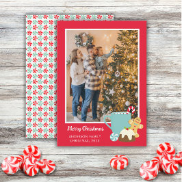 KERSTKOEKJES EN CACAO FEESTDAGENKAART