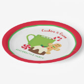 KERSTKOEKJES EN CACAO PAPIEREN BORDJE (Gekanteld)